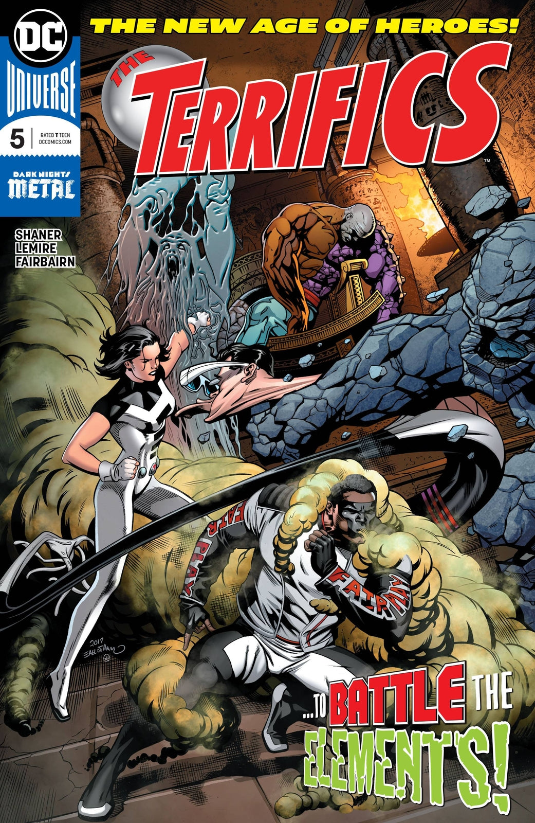 TERRIFICS #5 DC COMICS NM