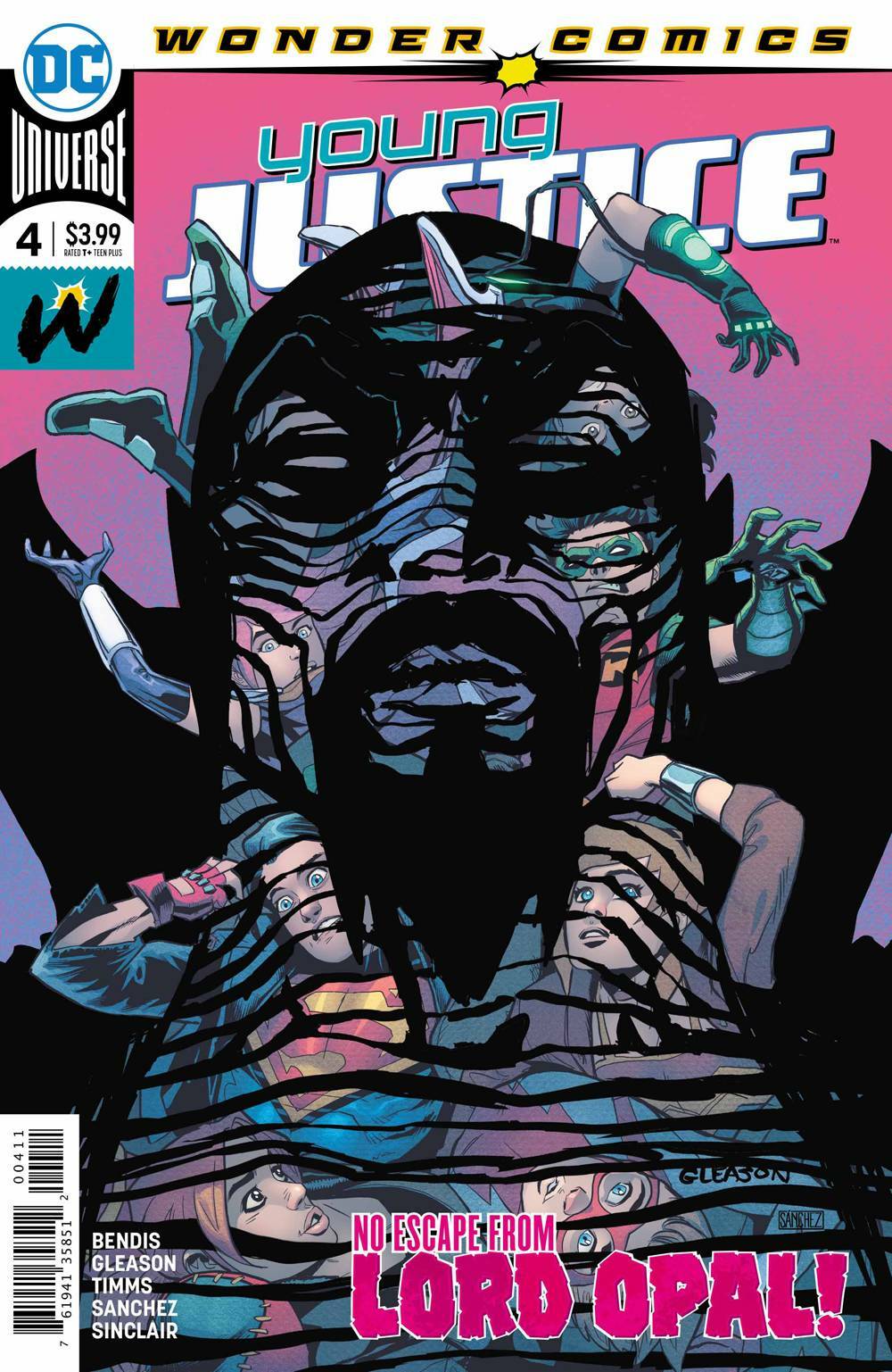 YOUNG JUSTICE #4 MAIN COVER DC NM 1ST PRINT 2019