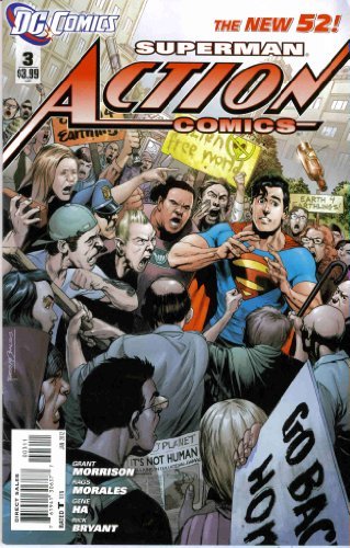 SUPERMAN IN ACTION COMICS # 3 JAN 2012 THE NEW 52 SERIES  NM 1ST PRINT