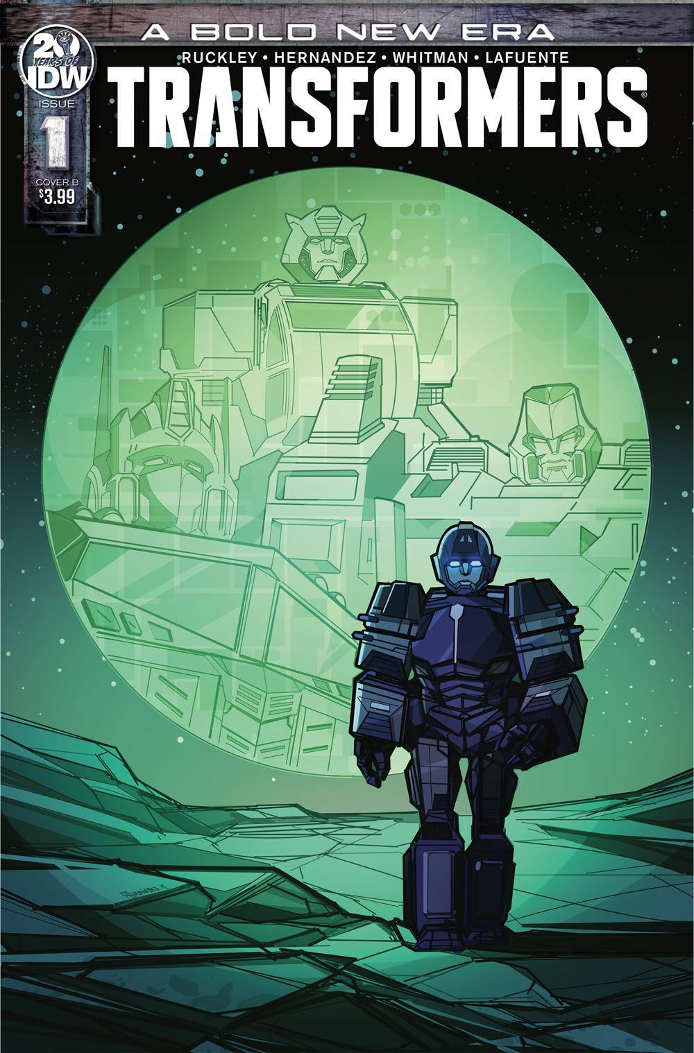 TRANSFORMERS #1 COVER B HERNANDEZ IDW NM 1ST PRINT 2019