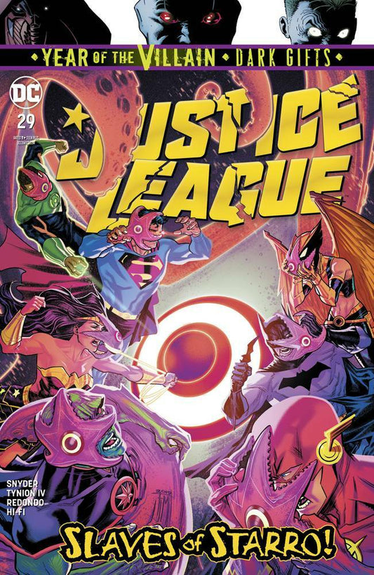 JUSTICE LEAGUE #29 YOTV DARK GIFTS MAIN COVER DC NM 1ST PRINT 2019