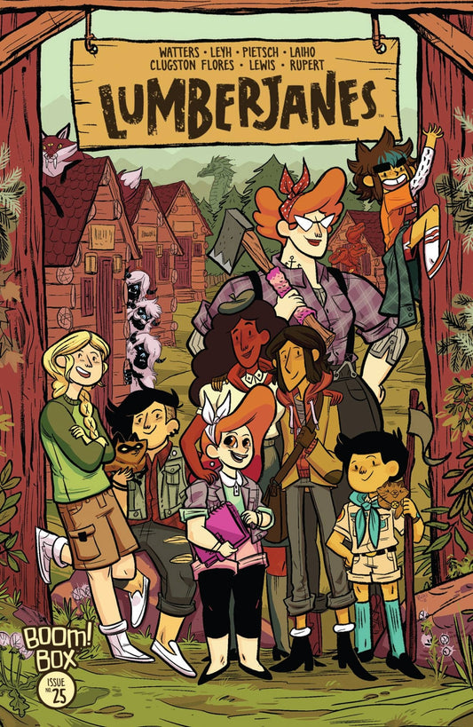 LUMBERJANES #25 WATTERS LEYH NM 1ST PRINT BOOM! 2016
