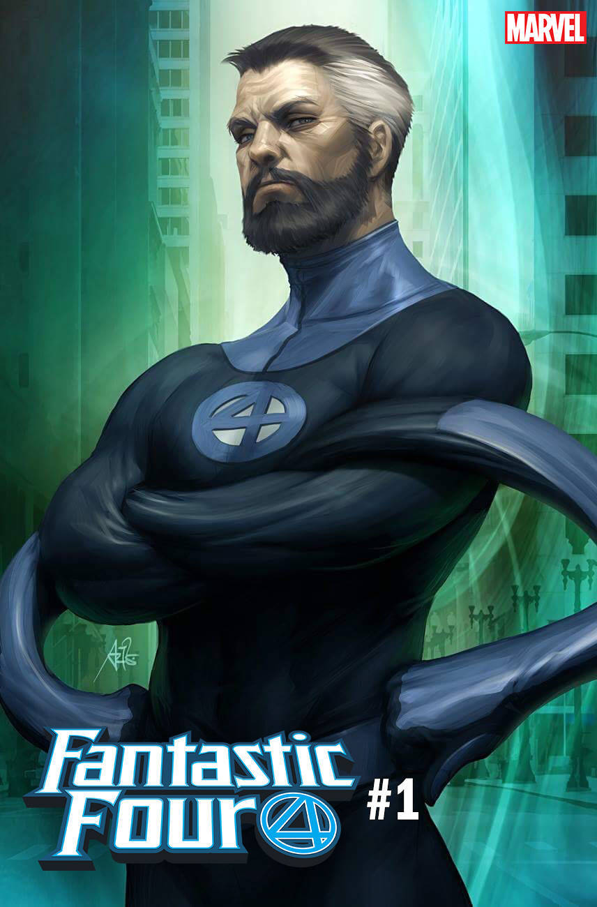 FANTASTIC FOUR #1 ARTGERM MR FANTASTIC VARIANT MARVEL NM