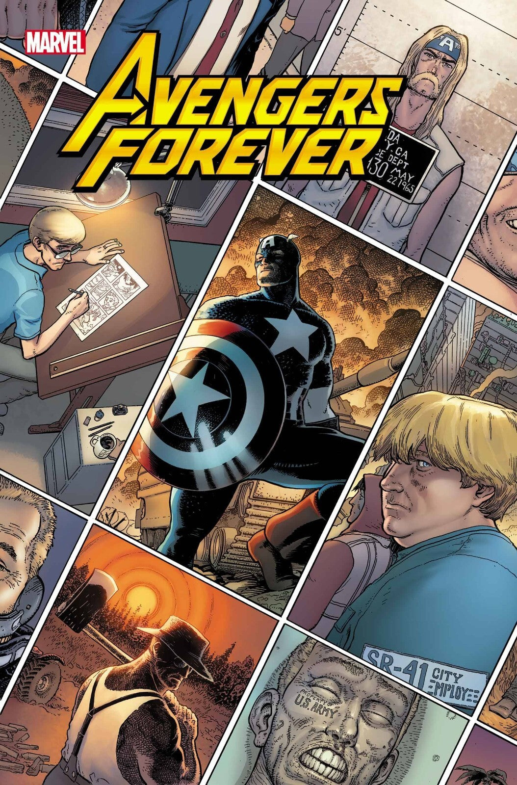 AVENGERS FOREVER #7 KUDER VARIANT AARON MARVEL NM 1ST PRINT 2022