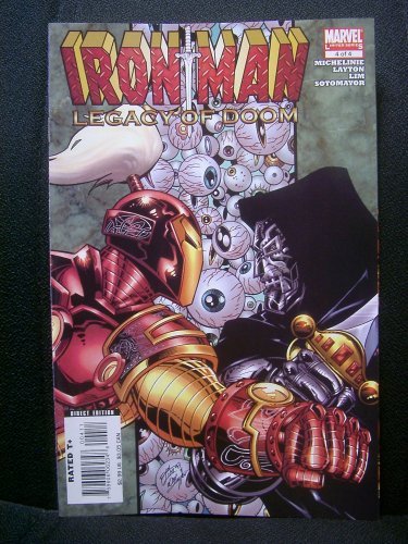IRON MAN: LEGACY OF DOOM #4 / DR. DOOM DAVID MICHELINIE BOB LAYTON NM 1ST PRINT