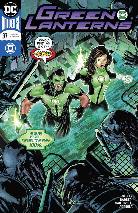 GREEN LANTERNS #37 MAIN COVER DC REBIRTH 1st PRINT NM