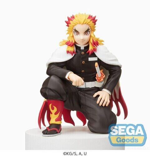 DEMON SLAYER KYOJURO RENGOKU HASHIRA MEETING PERCHING FIGURE SEGA NEW IN BOX!