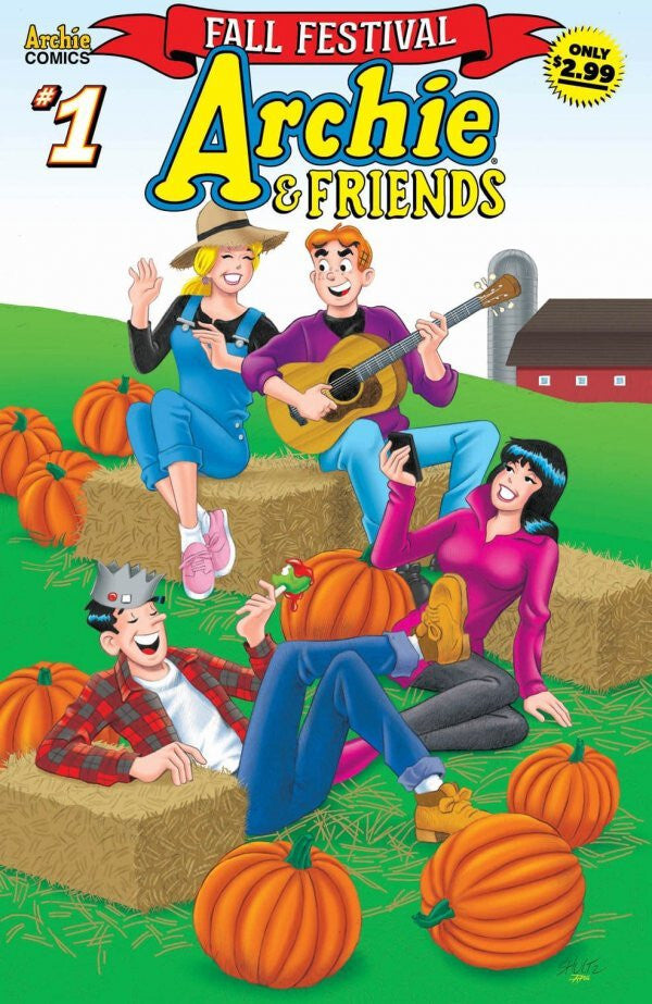 ARCHIE AND FRIENDS FALL FESTIVAL #1 MAIN COVER NM 1ST PRINT ARCHIE COMICS 2020