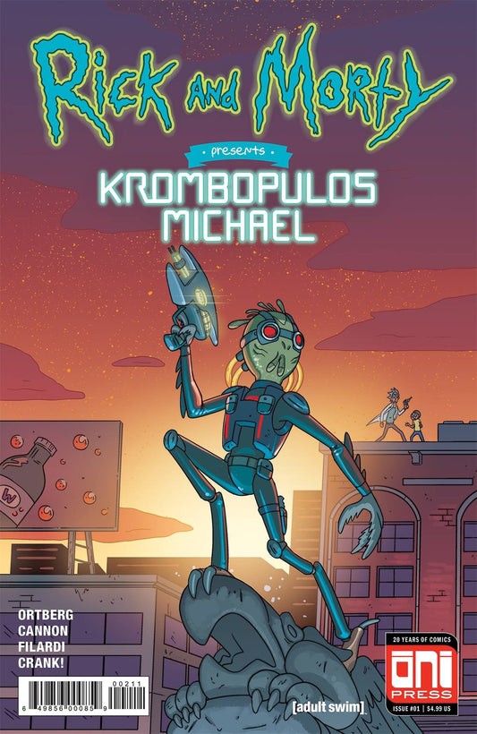 RICK & MORTY PRESENTS KROMBOPULOUS MICHAEL #1 COVER A ONI NM