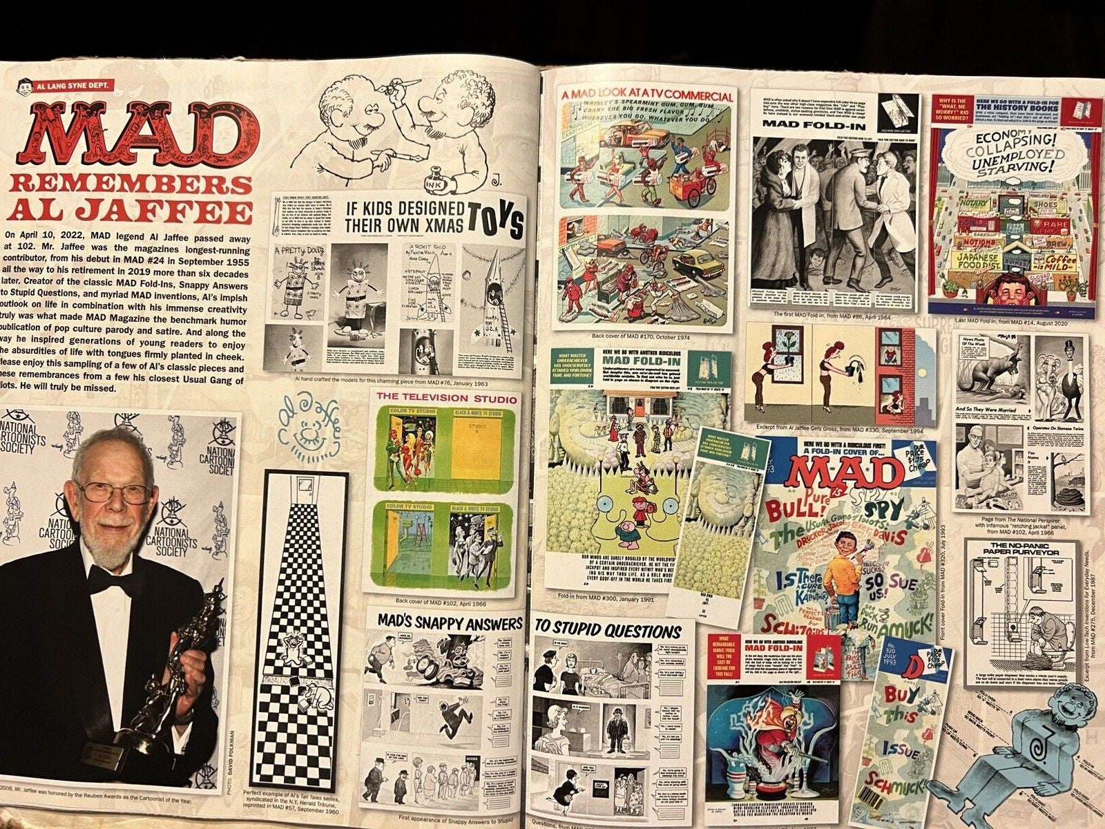 MAD MAGAZINE #32 AUGUST 2023 AL JAFFEE TRIBUTE ISSUE MAD #32