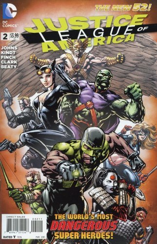 JUSTICE LEAGUE OF AMERICA #2 2013 NEW 52 - DC NM 1ST PRINT