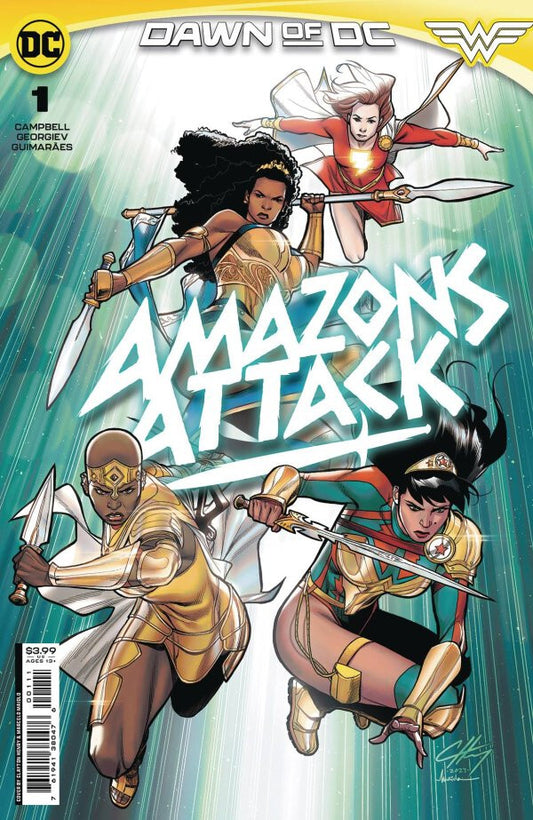 AMAZONS ATTACK #1 MAIN COVER NM 1ST DC COMICS 2023