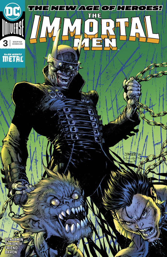 IMMORTAL MEN #3 DC COMICS NM BATMAN WHO LAUGHS