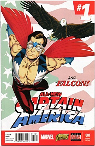 ALL-NEW CAPTAIN AMERICA #1 STEPHEN COLBERT MARVEL  NM 1st PRINT
