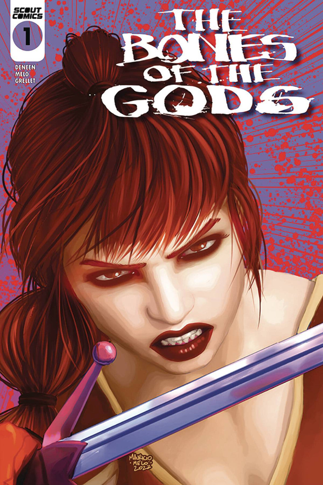 BONES OF THE GODS #1 NM FIRST PRINT SCOUT COMICS 2023