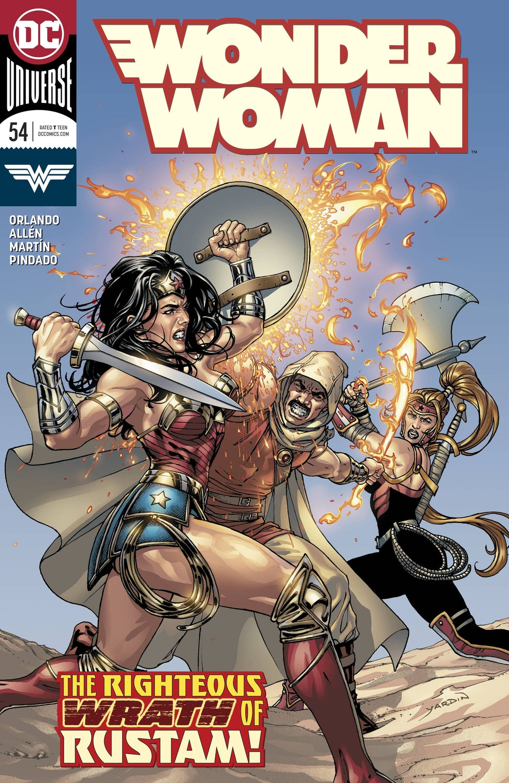 WONDER WOMAN #54 DC NM 1ST PRINT 2018