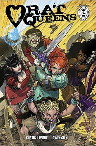 RAT QUEENS #1 CVR A GIENI MR  OWEN GIENI AND KURTIS J. WIEBE NM 1ST PRINT