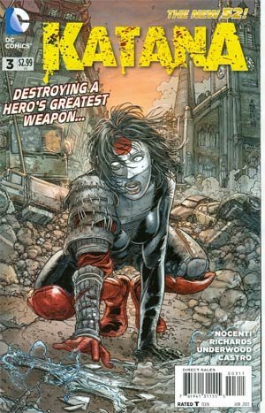KATANA #3 KATANA'S SWORD IS SHATTERED WHOSE SOULS ARE ESCAPING? NM 1ST PRINT