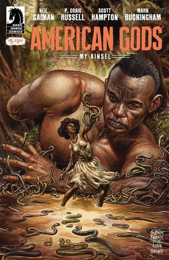 NEIL GAIMAN AMERICAN GODS MAY AINSEL #1,2,4.5 DARK HORSE U-PICK!