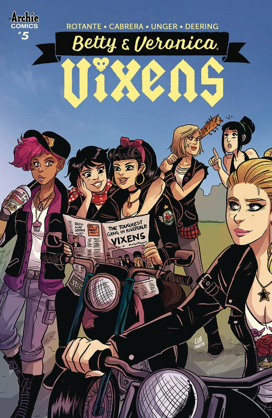 BETTY AND VERONICA VIXENS #5 COVER A EVA CABRERA ARCHIE NM
