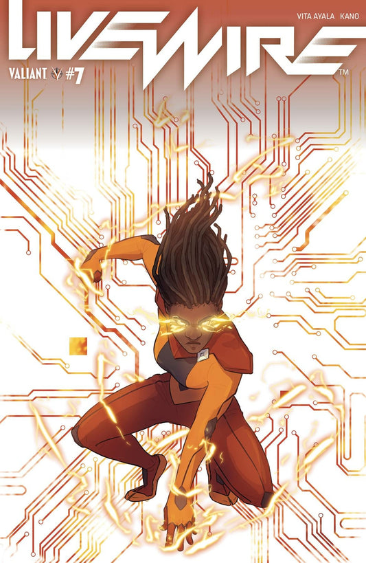LIVEWIRE #7 COVER C FARROW VALIANT NM 1ST PRINT 2019
