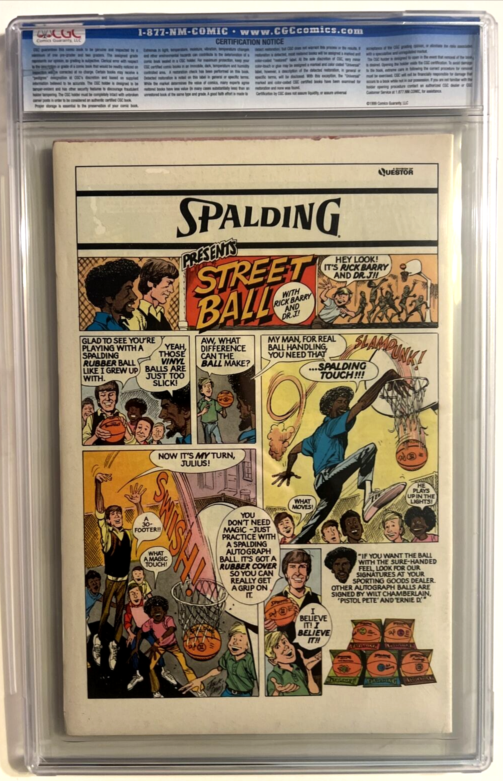 MARVEL TEAM-UP #60 CGC 8.5 35 CENT VARIANT EDITION MARVEL COMICS 1977 SPIDER-MAN