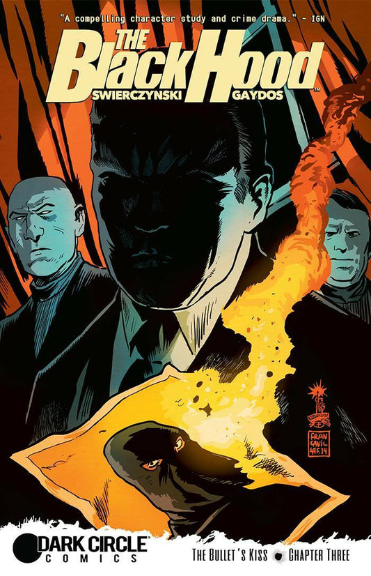 BLACK HOOD #3 FRANCAVILLA MAIN COVER DARK CIRCLE COMICS NM 2015