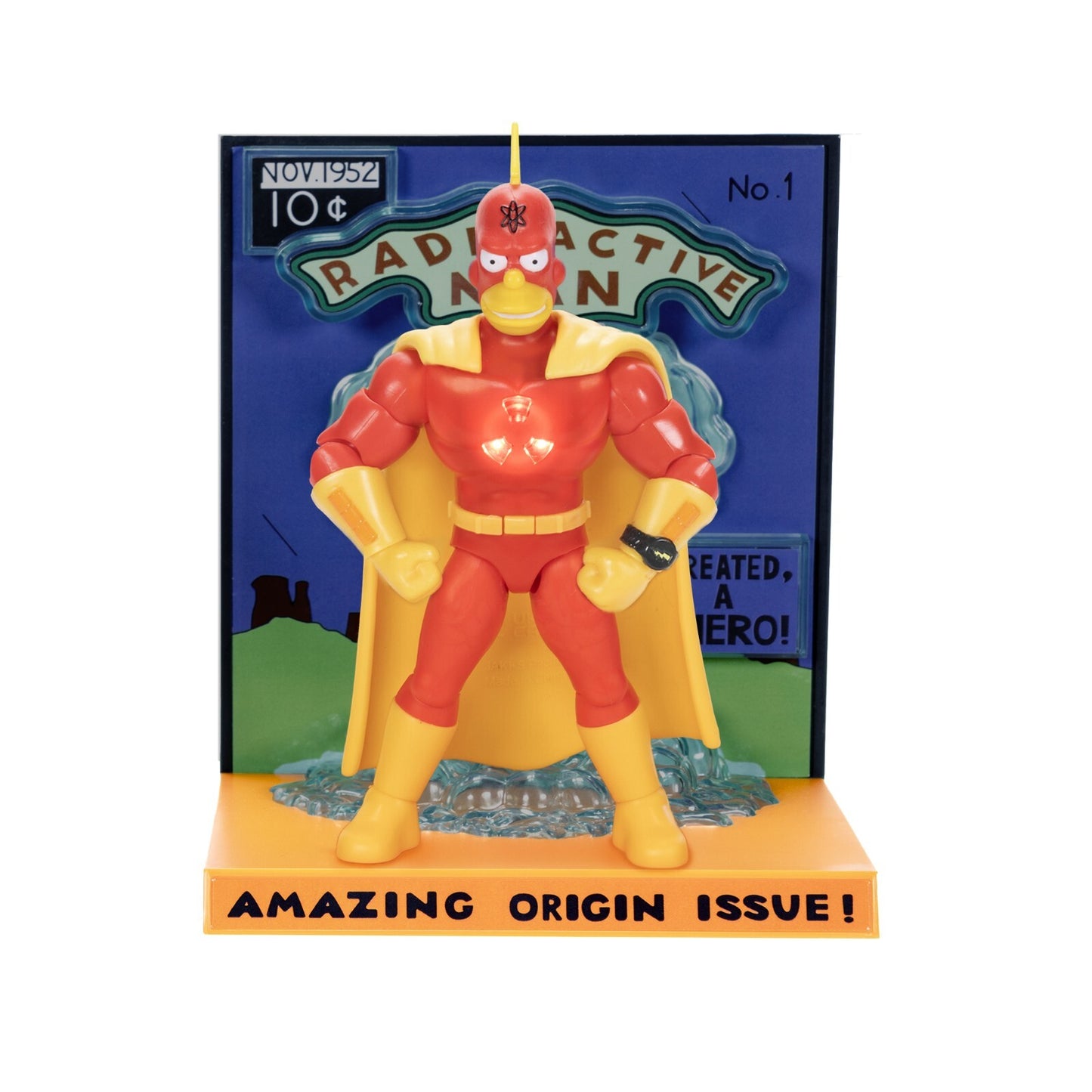 Jakks Pacific The Simpsons Radioactive Man 5" Premium Action Figure New!