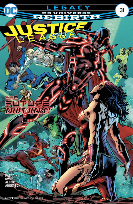 JUSTICE LEAGUE #31 REBIRTH MAIN COVER NM 1ST PRINT DC 2017