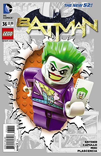 BATMAN #36 LEGO VARIANT SCOTT SNYDER, JAMES TYNIONIV DC NM 1st PRINT