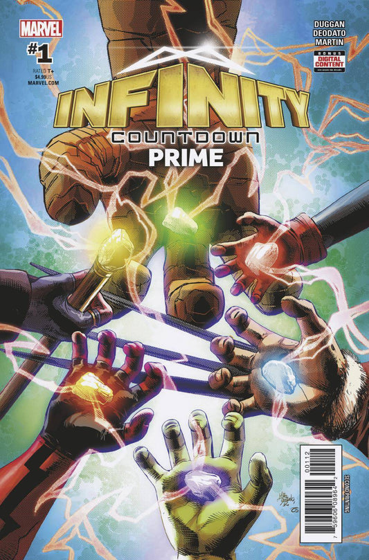 INFINITY COUNTDOWN PRIME #1 LEGACY 2ND PRINT DEODATO VARIANT MARVEL NM