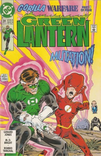 GREEN LANTERN #31 LATE OCTOBER 1992 GERARD JONES M.D. BRIGHT NM 1ST PRINT