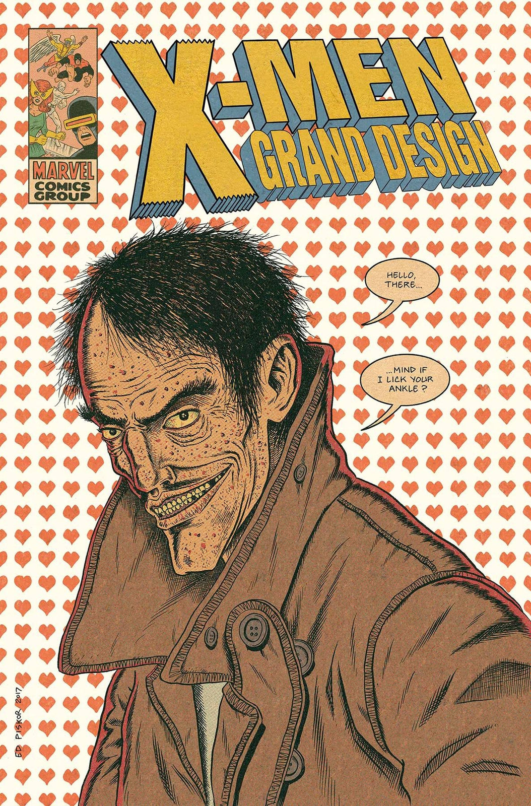 X-MEN GRAND DESIGN #2 OF 2 PISKOR CHARACTER VARIANT MARVEL COMICS NM