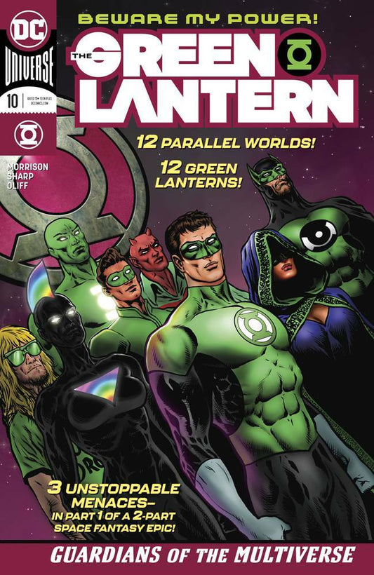 GREEN LANTERN #10 MAIN COVER DC NM 1ST PRINT 2019