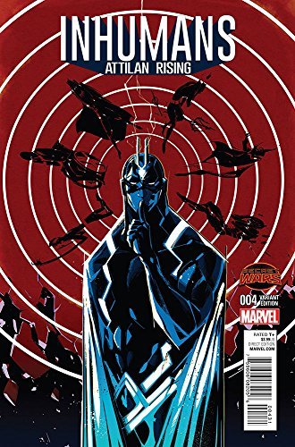 INHUMANS: ATTILAN RISING #4 MANGA VARIANT MARVEL NM 1ST PRINT