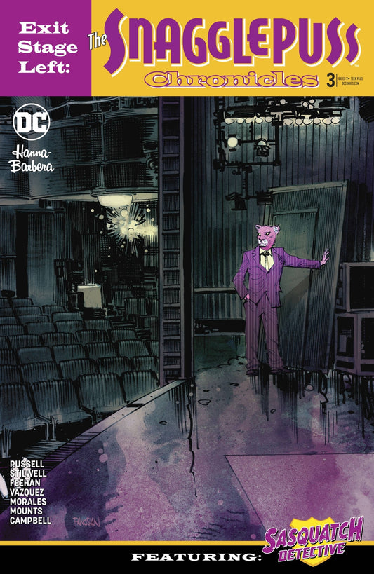 EXIT STAGE LEFT THE SNAGGLEPUSS CHRONICLES #3 OF 6 VARIANT ED DC  NM