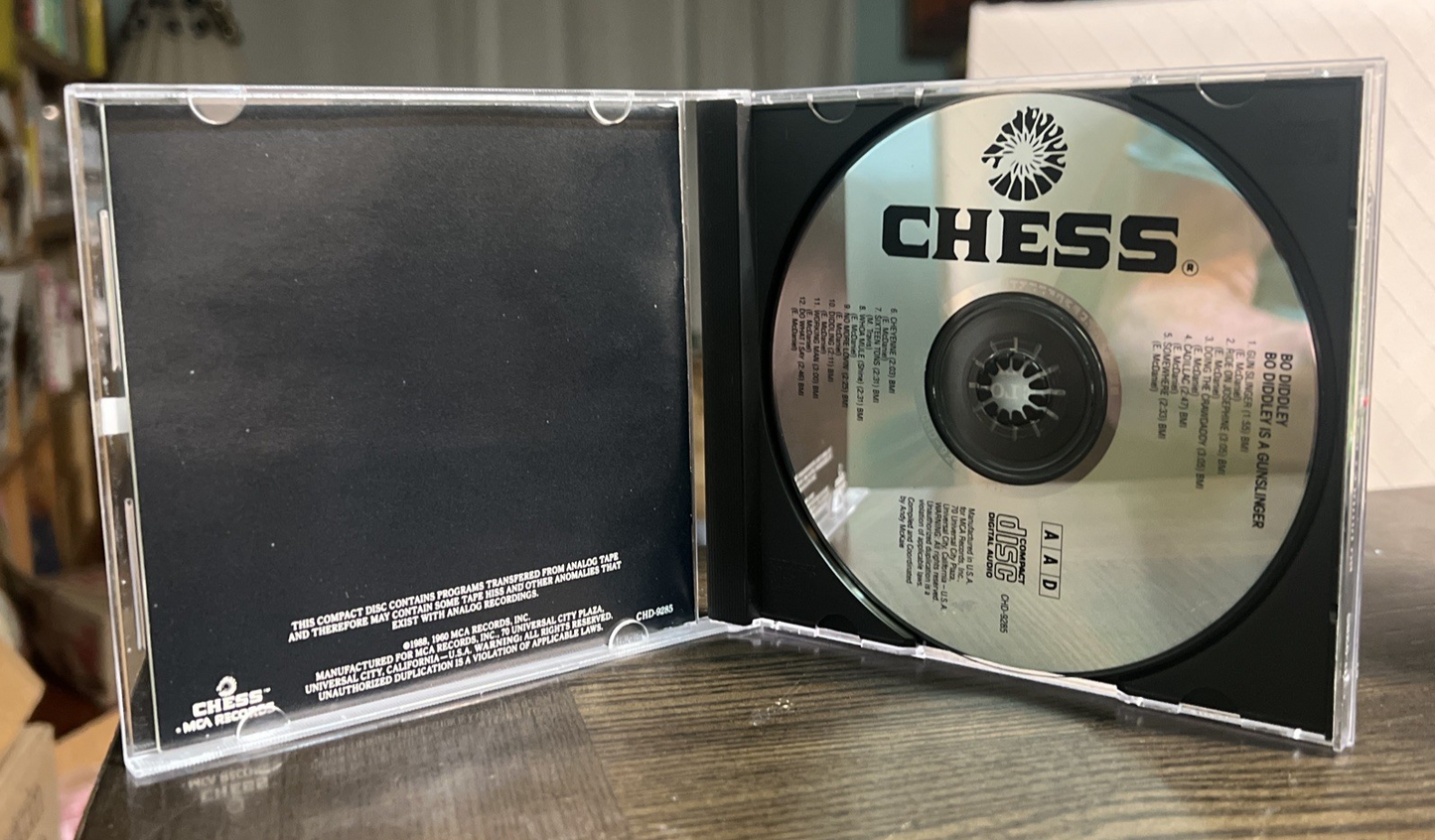 BO DIDDLEY-BO DIDDLEY IS A GUNSLINGER CD ORIGINAL CHESS MASTERS