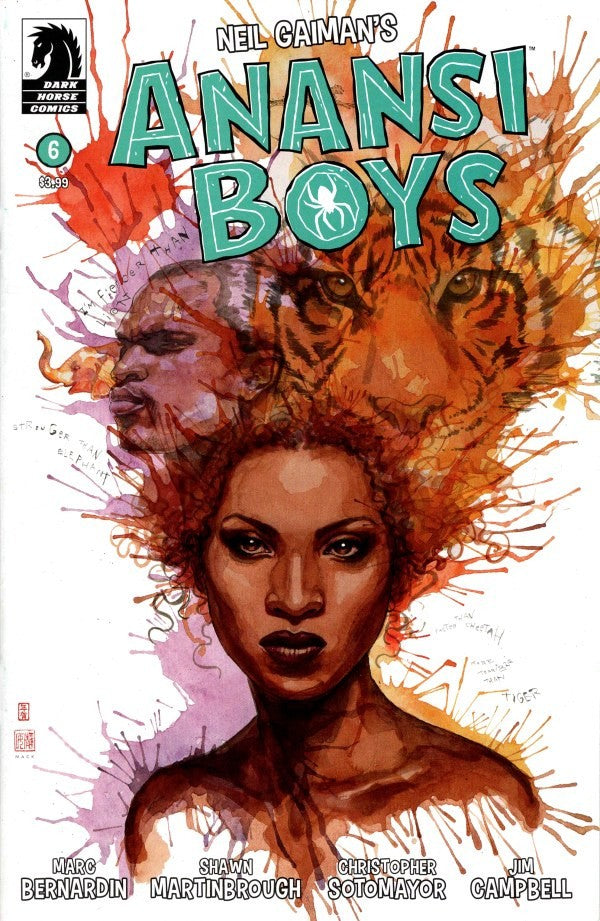 ANANSI BOYS #6 NM 1ST PRINT MAIN COVER DARK HORSE COMICS 2024