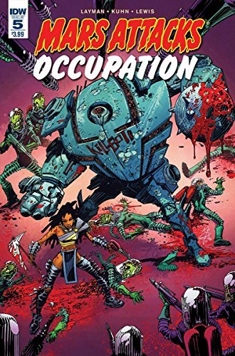 MARS ATTACKS OCCUPATION #5 (OF 5) NM 1ST PRINT
