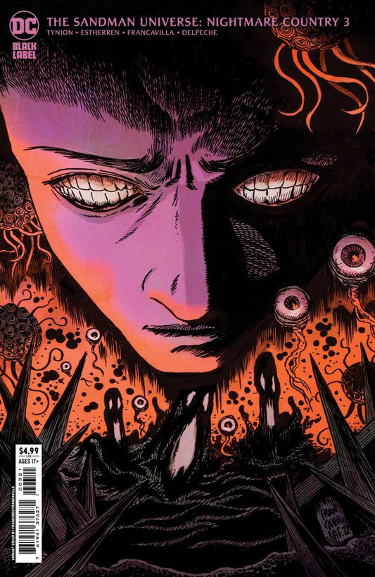 NIGHTMARE COUNTRY #3 FRANCAVILLA VARIANT NM 1ST PRINT DC COMICS 2022