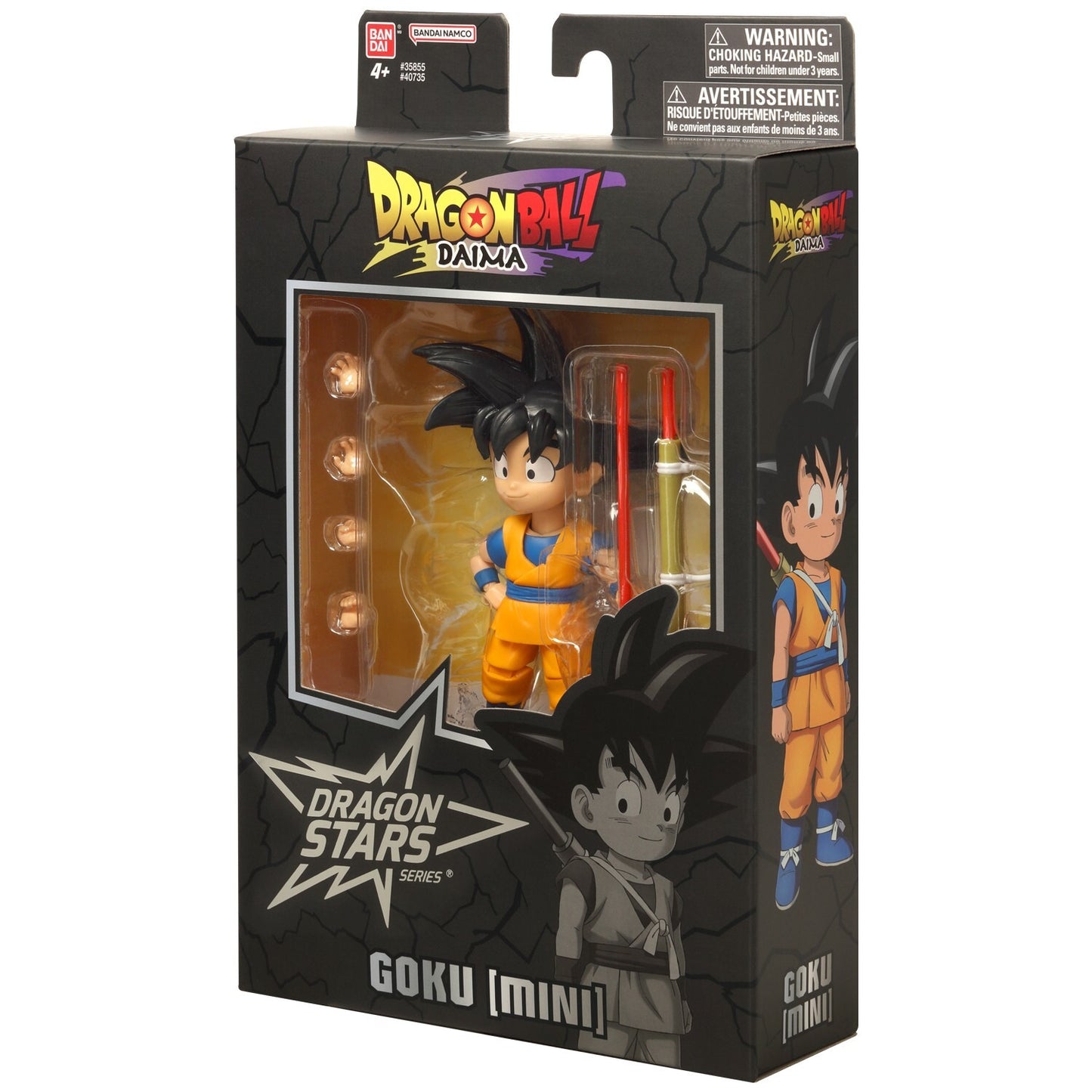 Bandai Dragon Ball Daima Dragon Stars Series Mini Goku Action Figure NEW
