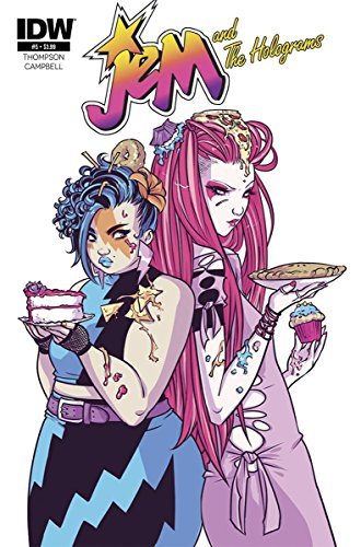 JEM & THE HOLOGRAMS #5 NM 1ST PRINT