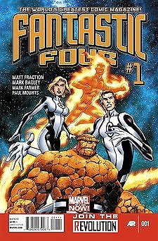FANTASTIC FOUR #1 MATT FRACTION NM 1ST PRINT