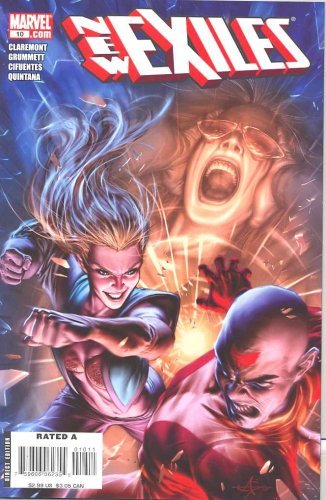 NEW EXILES #10 CHRIS CLAREMONT NM 1ST PRINT