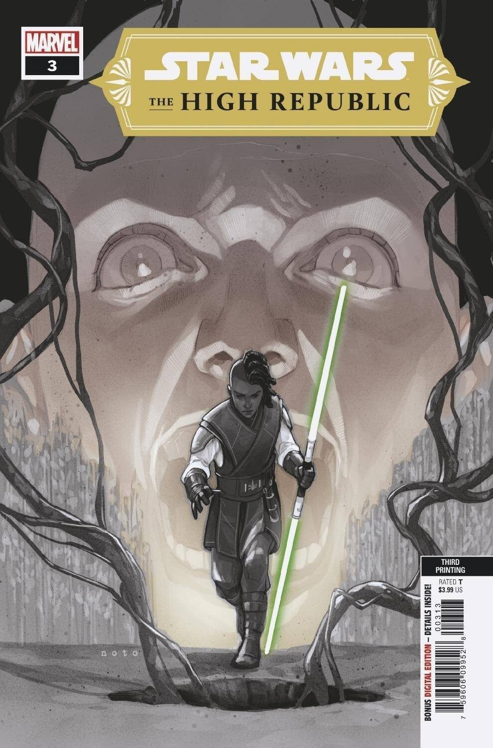 STAR WARS HIGH REPUBLIC #3 NM 3RD PRINT MARVEL 2021 VARIANT