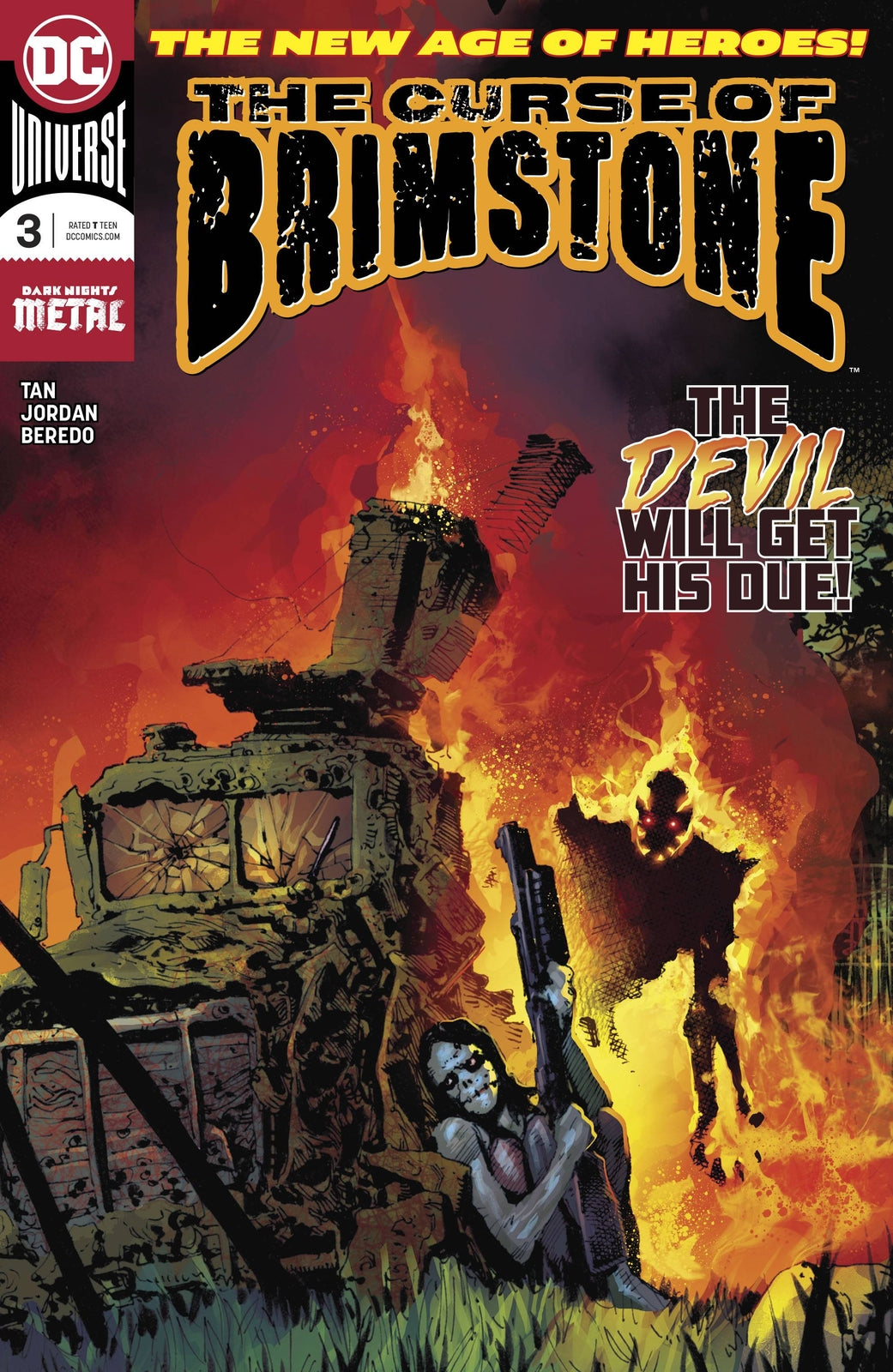 CURSE OF BRIMSTONE #3 DC COMICS NM