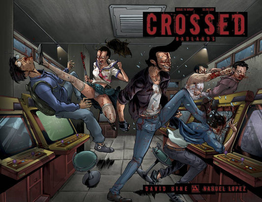 CROSSED BADLANDS #74 WRAP COVER AVATAR VFN