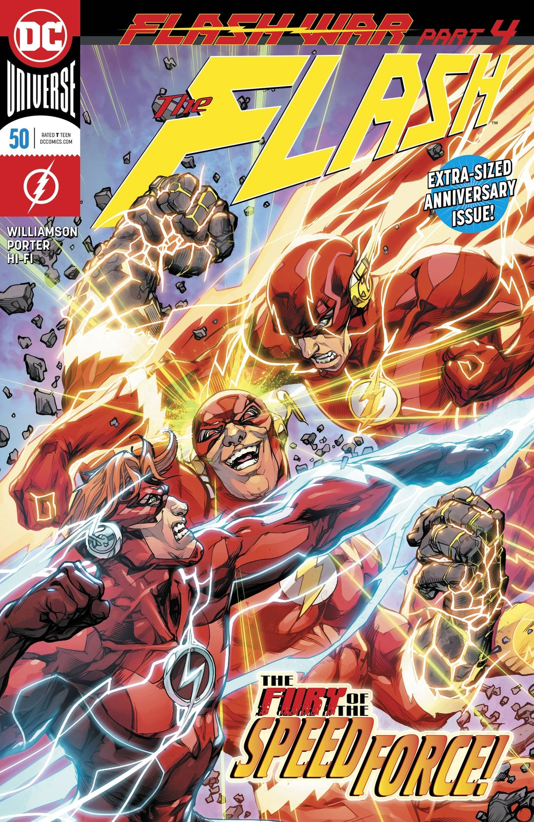 FLASH #50 REBORN MAIN COVER DC COMICS NM
