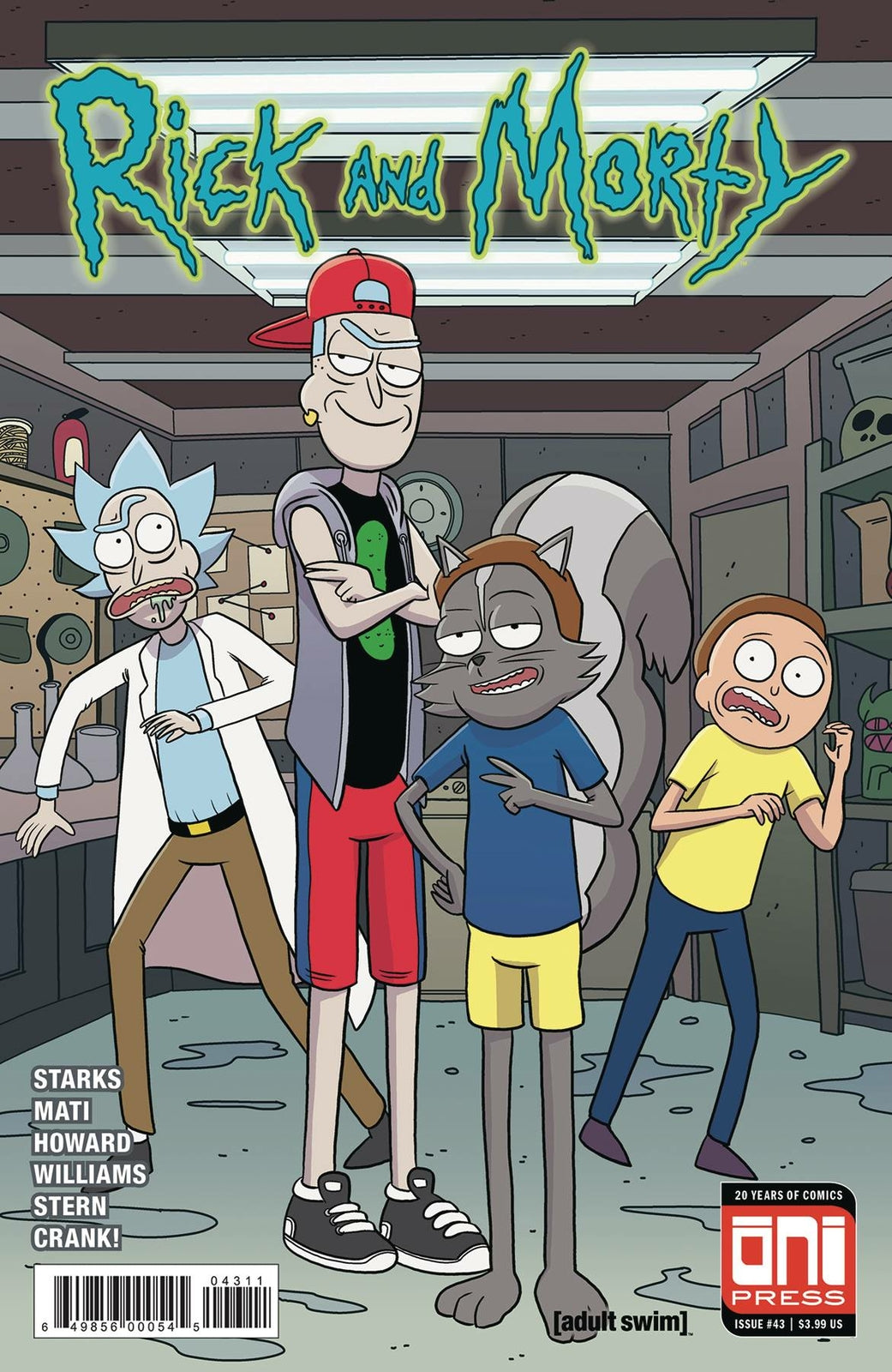 RICK & MORTY #43 COVER A ONI VFN 1ST PRINT 2019