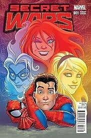 SECRET WARS #1 AMANDA CONNER VARIANT MARVEL COMICS NM 1ST PRINT